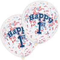 Konfetti-Ballons Happy 1st