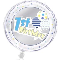 Folienballon 1st Birthday