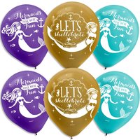 Meerjungfrau Luftballons