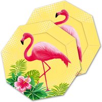 Kuchenteller Flamingo