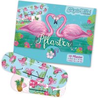 Flamingo- Kinderpflaster in handlichem Briefchen