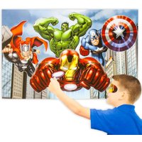 Partyspiel Avengers mit 8 Stickern