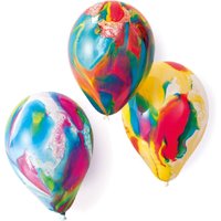 Marmorierte Latexballons