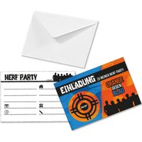 NERF Einladungskarten