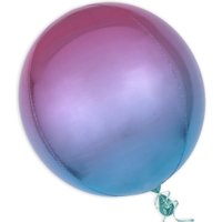 Orbz Folienballon in Lila-Blau