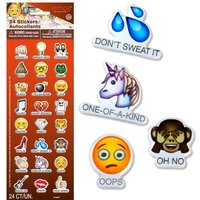 Emoji Sticker mit Sprüchen