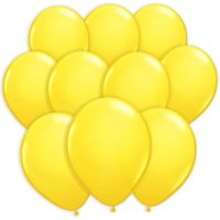 100 gelbe Luftballons