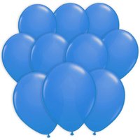 100 dunkelblaue Luftballons