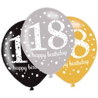 Latexballons 18. Geburtstag