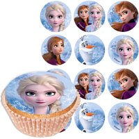 Frozen 2 - 12x Muffinaufleger