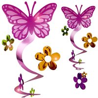 Schmetterlinge-Deko-Spirale 61 cm