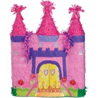 Pink Castle Pinata zum Schlagen