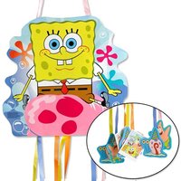 Zugpinata mit witzigem Spongebob-Motiv