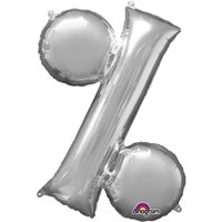 Mini Folienballon Sonderzeichen %