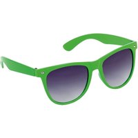Spaß-Brille Nerd in grün