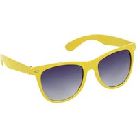 Spaßige Nerd-Brille in gelb
