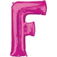 Folienballon Buchstabe F - Pink