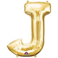 Folienballon Buchstabe J - Gold