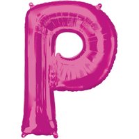 Folienballon Buchstabe P - Pink