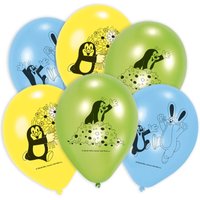 Der kleine Maulwurf Luftballons im 6er Pack