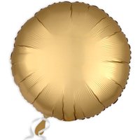 Folieballon rund Satin Luxe Gold