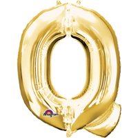Folienballon Buchstabe Q - Gold