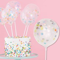 Cake Topper Mini Konfetti Ballons