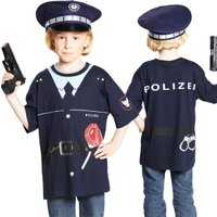 Polizeishirt - Spieleshirt für Mottoparty und Fasching