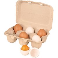 edumero Eierschachtel mit 6 Eiern