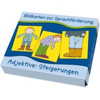 Verlag an der Ruhr Bildkarten zur Sprachförderung: Adjektive: Steigerungen