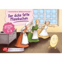 Don Bosco Bildkarten U3: Der dicke fette Pfannkuchen erzählt für Krippenkinder