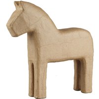 Betzold Pappmaschee-Pferde im Set Hoehe 14 cm (8 Pferde)