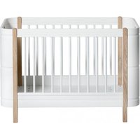 Oliver Furniture Baby- und Juniorbett Wood Mini+ Weiß/Eiche