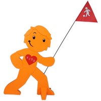Beachtrekker Sicherheits-Verkehrsmännchen Buddy Farbe orange