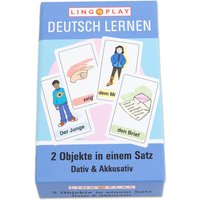 Lingo Play Deutsch Lernen - 2 Objekte in einem Satz! DaZ-Basisgrammatik