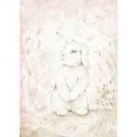 Cotton & Sweets Poster Lovely Rabbit50x70 cm