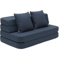 byKlipKlap 3-Fold-Sofa XL 140 cm Dunkelblau