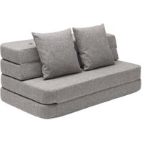 byKlipKlap 3-Fold-Sofa XL 140 cm Grau