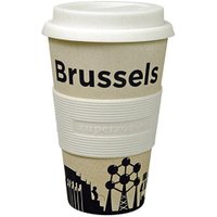 Zuperzozial Trinkbecher mit Deckel Brüssel