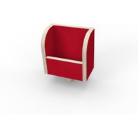 Pure Position Zettelbox aus Holz für Growing Table Kindertisch in rot