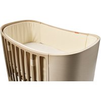 Leander Nestchen für Babybett aus Baumwolle in beige / Vanille