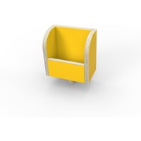Pure Position Zettelbox aus Holz für Growing Table Kindertisch in gelb