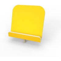 Pure Position Buchaufsteller aus Holz für Growing Table Kindertisch in gelb