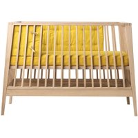 Leander Linea Nestchen für Babybett aus Baumwolle (180x30cm) in gelb / Spicy Yellow