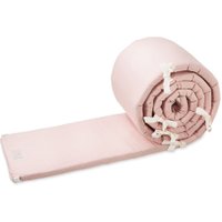 CamCam Bettnestchen für Babybett aus Bio-Baumwolle Blossom Pink (30x360 cm) in rosa