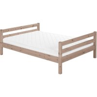 Flexa Classic Kinderbett aus Holz (140x200cm) in terra