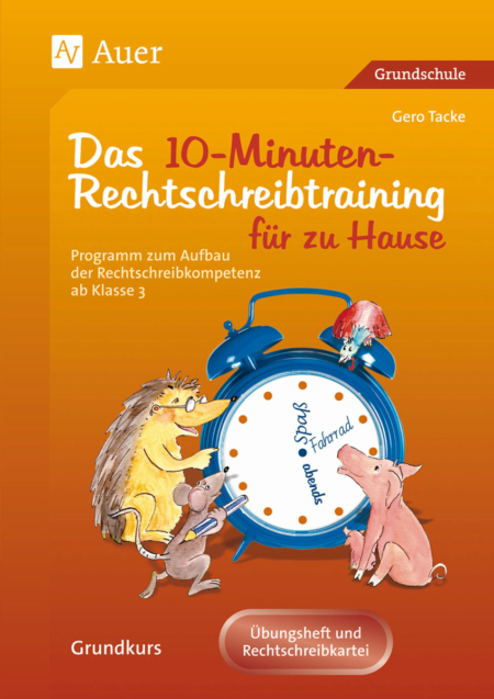 10-Minuten-Rechtschreibtraining für zu Hause