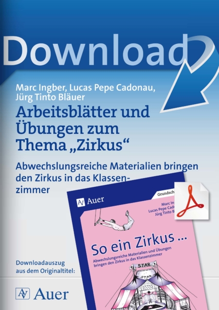 Arbeitsblätter und Übungen zum Thema -Zirkus-