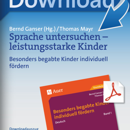 Sprache untersuchen - leistungsstarke Kinder