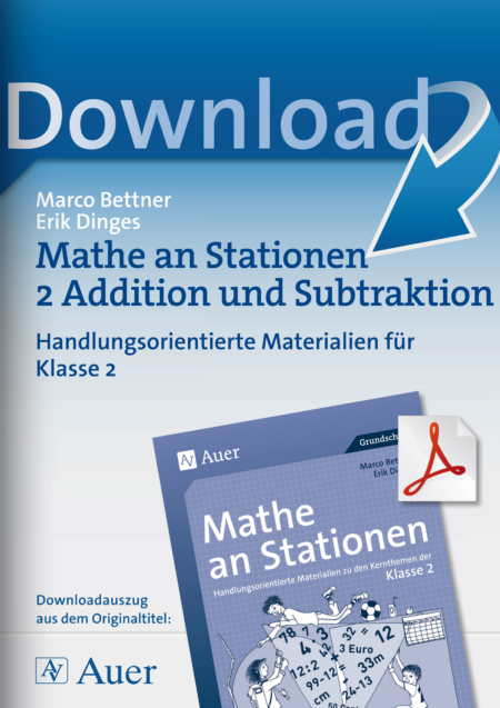 Mathe an Stationen 2 Addition und Subtraktion